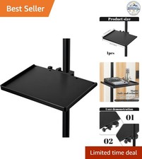 Mic Stand Tray Clamp On Shelf Holder for Microphone Stand Accessories