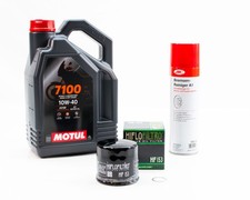Kit Entretien Vidange pour DUCATI 851 de 1989 MOTUL 7100 10W40 4L
