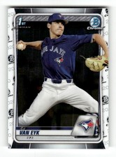 2020 Bowman Draft #BD-93 CJ Van Eyk Chrome