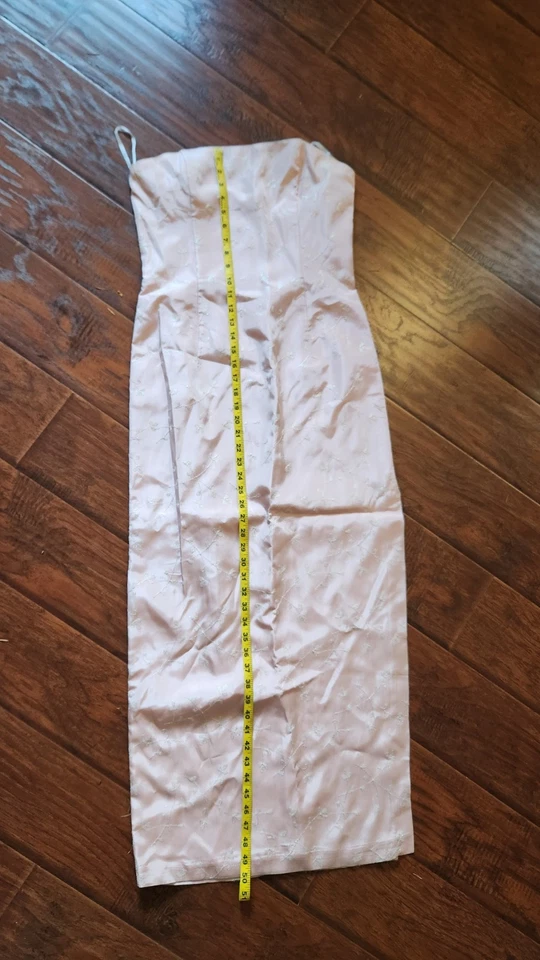 Vintage Jessica McClintock Gunne Sax Formal Dress Size 9 Pink - Image 3 of 4