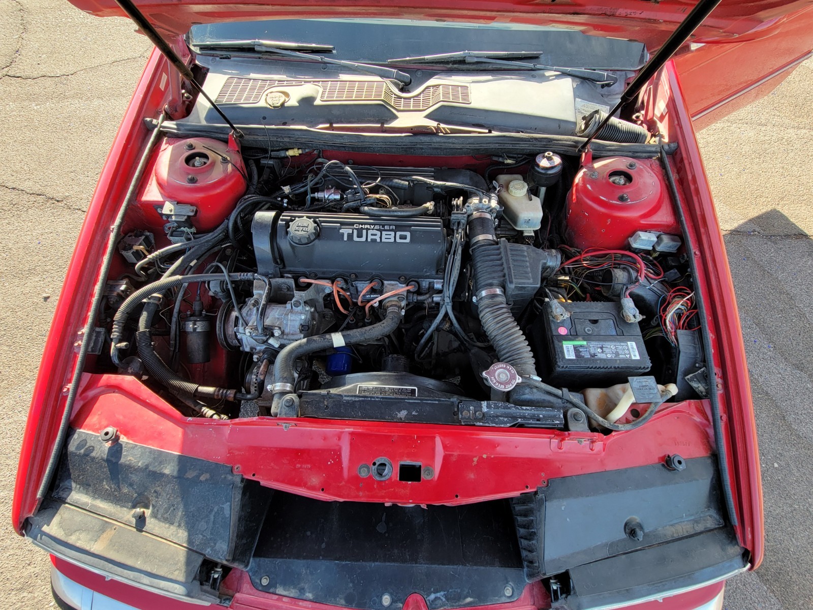 1989 Chrysler TC By Maserati 2.2L Turbo Complete AC Charge Line Hoses R12