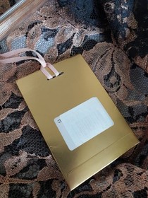 AGENT PROVOCATEUR SOIREE CELESTINE BLACK/PEACH SHIRT UK12/US6-8/IT44 RARE!&pound;1,295