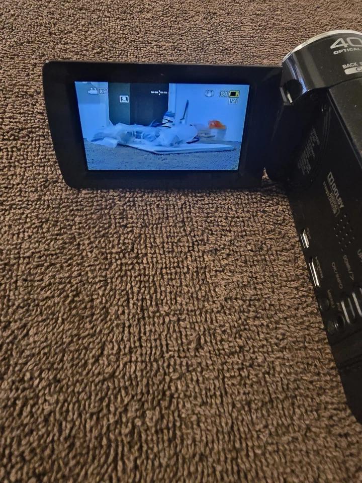 Nice Clean Working JVC Everio HD Camcorder GZ-HM40BU 40x Optical Zoom - Image 3 of 4