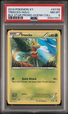 2014 POKEMON XY BLACK STAR PROMO #XY36 TREECKO-HOLO BLK STAR PROMO-HOENN COLL.
