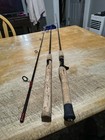 2 Bass Pro Shops 7' Fishing Rods. Tourney Special Spinning/Boinic Blade Casting — photo 1