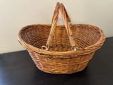 Wicker Basket with Handles Gift / Storage / Shopping