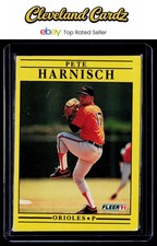 1991 Fleer #474 Pete Harnisch *READ*