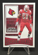 Elvis Dumervil - 5 Time Pro Bowl DT - 2016 Panini Contenders Draft Picks # 38