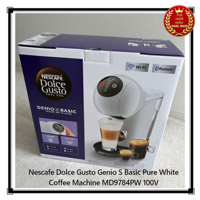 Nescafe Dolce Gusto Genio S Basic Pure White Kaffeemaschine MD9784PW 100 V Japan