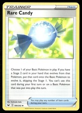 Rare Candy 180/202 Uncommon Sword Shield Pokemon Lightly Played