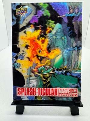 #ad Marvel Annual 2021 22 Splash Ticular N1S 3 Fantastic Four #32 Upper Deck Insert $12.00