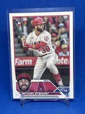 2023 Topps Update Series - Michael Stefanic #US124 (RC) Los Angeles Angels