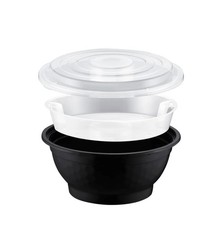 Noodle Bowl 50 oz With tray 40 Count, Restaurant Noodle Quality Bowls Take Out