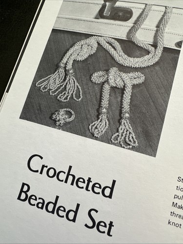 Vintage New Crochet Designs Esther Parnell Hewlett Patterns Mixed Great - Picture 8 of 24