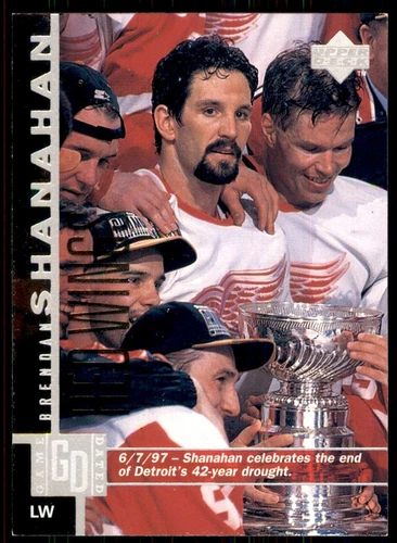 1998-99 Upper Deck Game Dated Brendan Shanahan Detroit Red Wings #268
