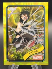 2025 Topps Chrome Marvel Echo #14 Yellow Lava Refractor