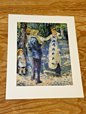 Vintage Renoir Auguste Litho Art Print 1986 Musee d'Orsay Paris 9.5'' x 12''