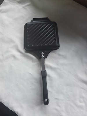 Sandwich Toastie Maker Antihaft Toaster Maschine Frühstück Campingkocher Toaster