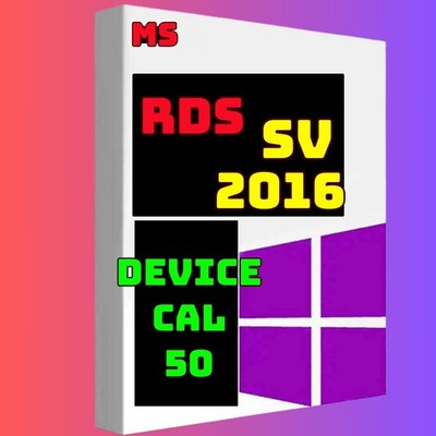 Rds Device Cal 50 , Desktop Remote Service - for SV 2016 set up, Rdp 50