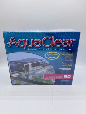 Aquaclear 50 Power Filter For 20-50 Gallon Aquariums NOB