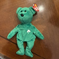 RARE TY Beanie Baby ERIN with ERRORS Erin The Bear TY Beanie Baby