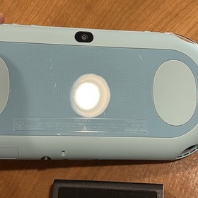 Light Blue / White Sony PS Vita 2000 System w/ Charger - Tested - Region Free