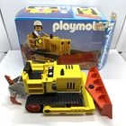 Playmobil Set #3757 Bulldozer w/Box Vintage No Figure Free Shipping