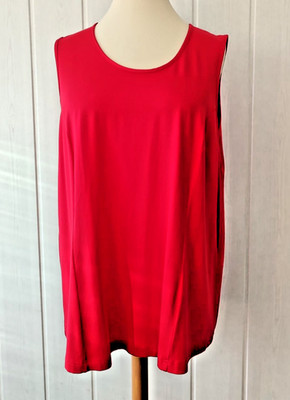 CHALOU   Top,  Shirtware, rot, Weiner Naht, Super Passform   Gr.50   Nr.806