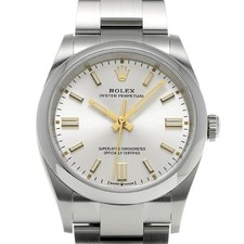 ROLEX Oyster Perpetual 36 126000 Silver Men's Used Watch #101237