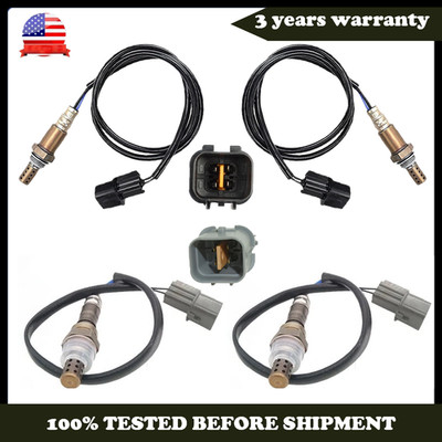 Set of 4 Oxygen Sensors Up+Downstream for 2004-2012 Mitsubishi Galant 2.4L L4 US