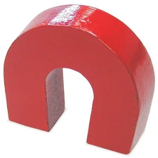 Zoro Select 6Xy47 Alnico 5 Horseshoe Magnet,2 Lb. Pull