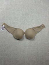 Natori Womens Strapless Lightly Lined Bra Size 36D Cafe