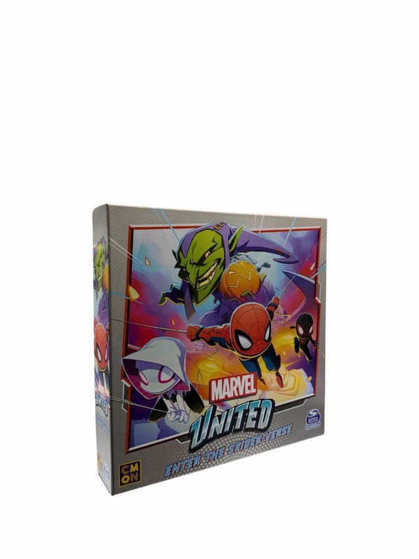 Marvel United: Enter the Spider-Verse + Well Painted Minis Excellent Condition