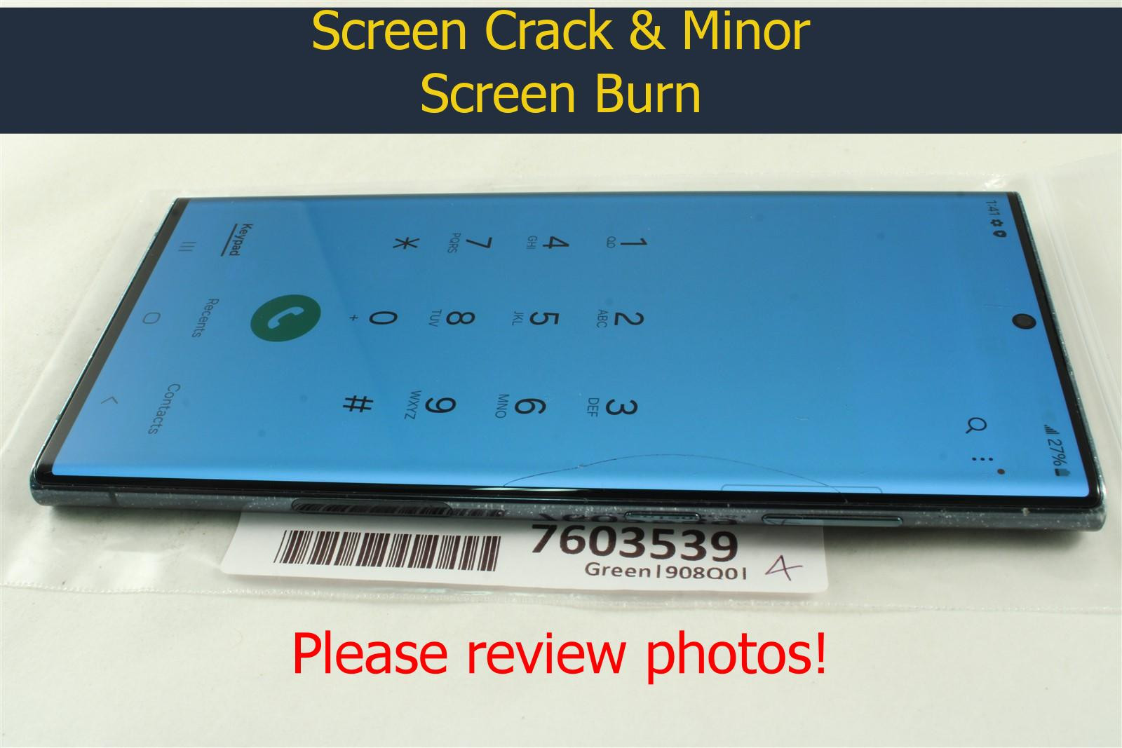Samsung Galaxy S22 Ultra 5G 1TB Green - Unlocked AT&T T-Mobile Verizon 7603539