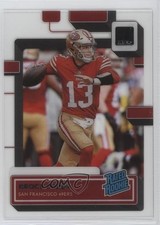 2022 Panini Clearly Donruss Rated Rookie Brock Purdy #99 1j2