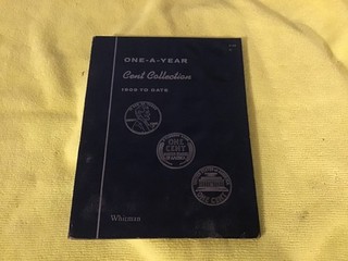 Whitman Coin Folder 9100 Lincoln Cent #1 1909 to date Album with pennies