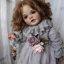 Assembled Reborn Baby 26in Doll Rooted Soft H...
