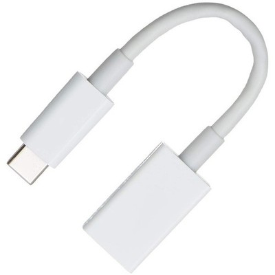4xem 4XUSBCUSB3AFW USB-C M-F Adapter 3.0 12in White