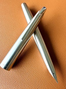 Stylo Plume PILOT Myu Rex Acier Inoxydable Argenté - Plume Fine (F), Occasion Bon état