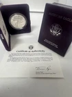 1988 S Proof $1 American Silver Eagle Dollar W/OGP & COA