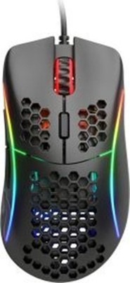 Glorious Model D Gaming Maus mattschwarz RGB PMW3360 Neu