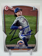 2023 Bowman Draft 1st BD-187 Zach Thornton SIGNED