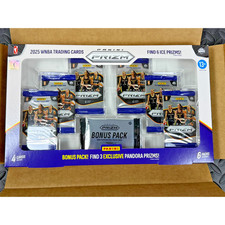 Sealed 2025 Panini Prizm WNBA Costco Box New Sealed 6 Packs + Bonus Pack In Hand