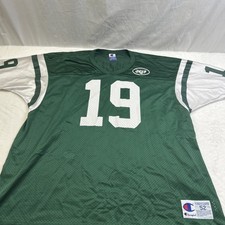 Vintage Keyshawn Johnson New York Jets Champion Football Jersey Sz 52 (XXL)