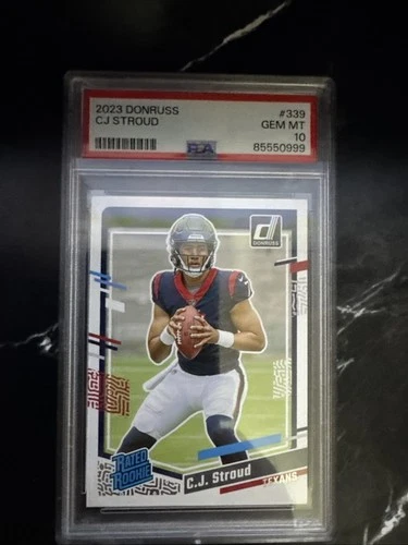 2023 Donruss CJ Stroud #339 Rated Rookie Psa 10