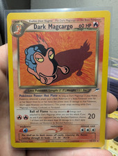 WOTC Pokémon Dark Magcargo 18/105 Neo Destiny M/LP Condition 🔥