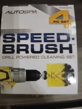 Auto spa 4 piece speed brushed set