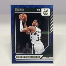 Giannis Antetokounmpo 2024-25 Panini Donruss - #172 Blue Fireworks #31/85