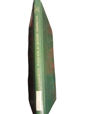 The Osmotic Pressure Of Biological Macromolecules By M. P. Tombs Hardcover 1974
