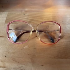 Rodenstock Lady R 923 vintage 80s pink acrylic prescription eyeglasses